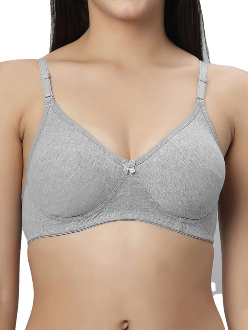 women solid t-shirt bra - 21695848 -  Standard Image - 3