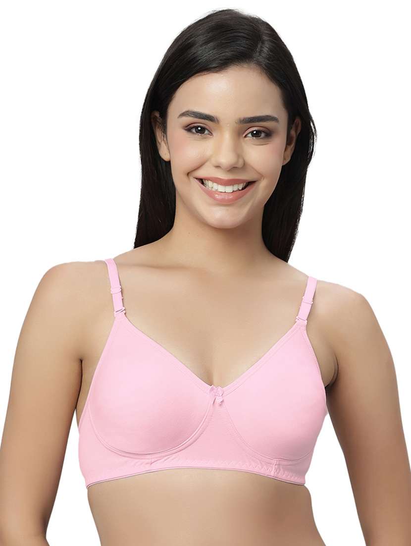 women solid t-shirt bra