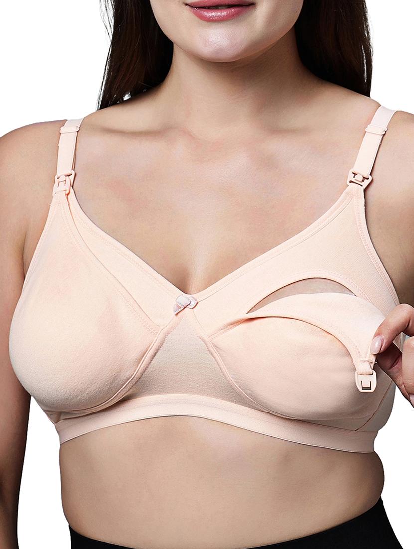 women pack of 2 solid non padded t-shirt bra - 21695859 - Standard Image - 3