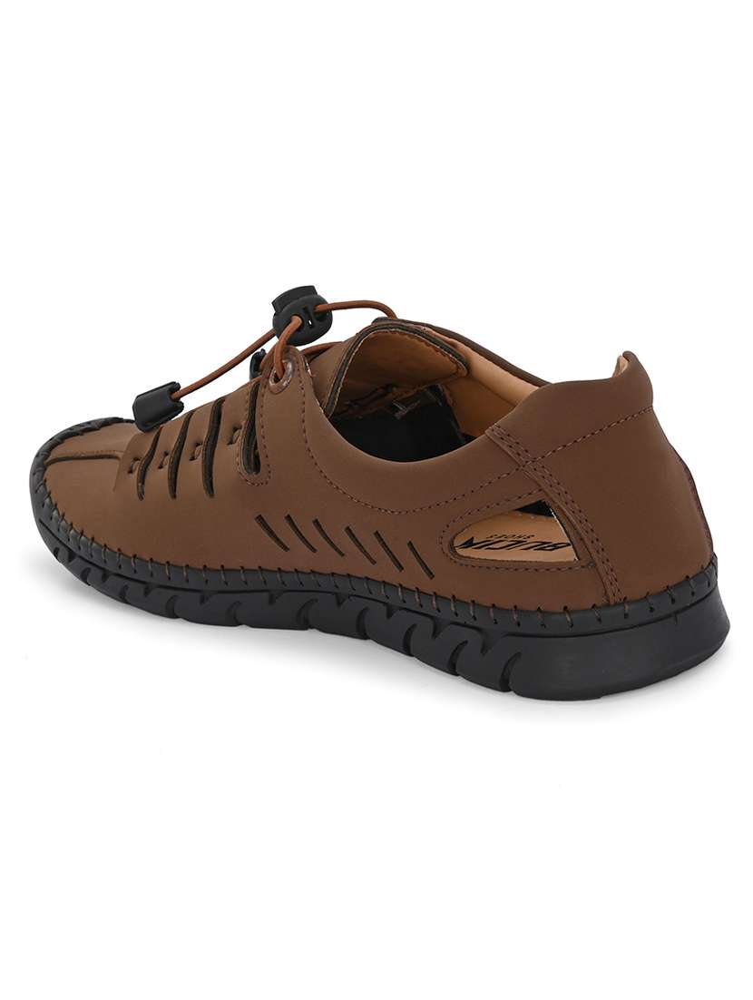 men lace up sandal - 21695949 -  Standard Image - 3