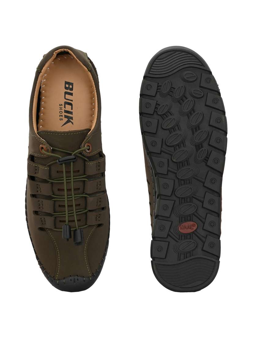 men lace up sandal - 21695950 -  Standard Image - 3