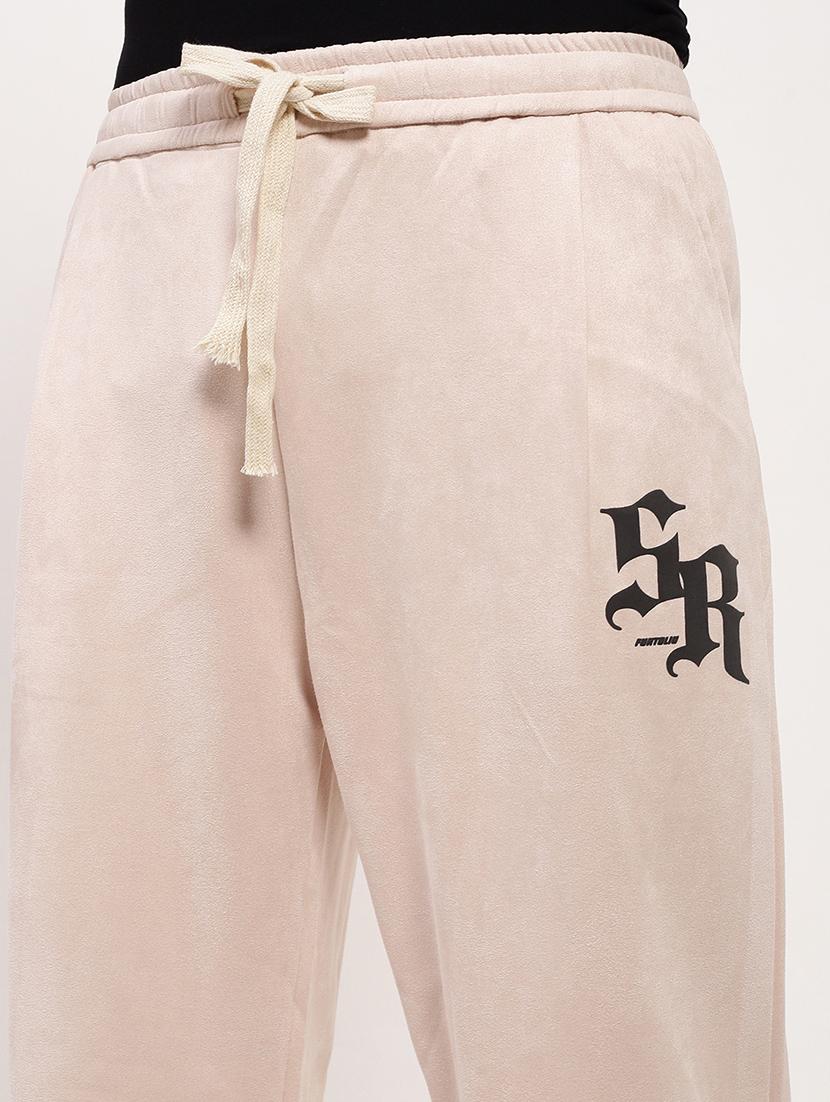 men solid regular fit full length track pants - 21696010 - Standard Image - 5
