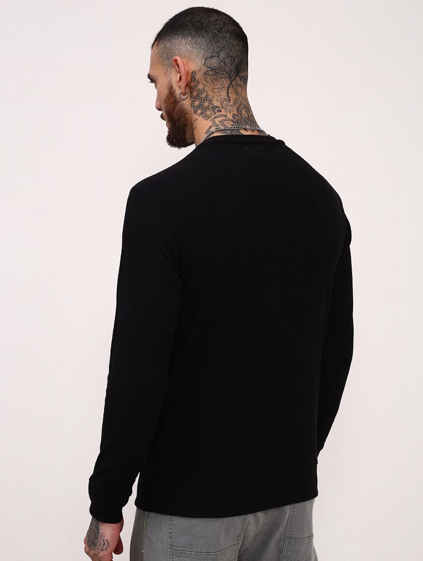 men solid long sleeve sweatshirt - 21696065 - Standard Image - 3