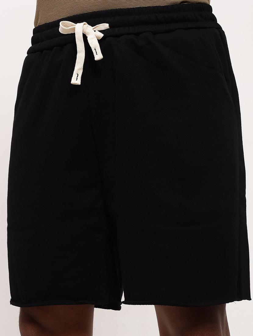 men solid mid rise regular fit shorts - 21696095 - Standard Image - 5