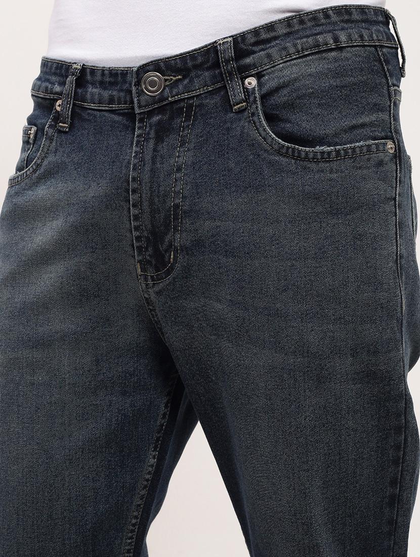men navy blue low rise full length jean - 21696148 - Standard Image - 5