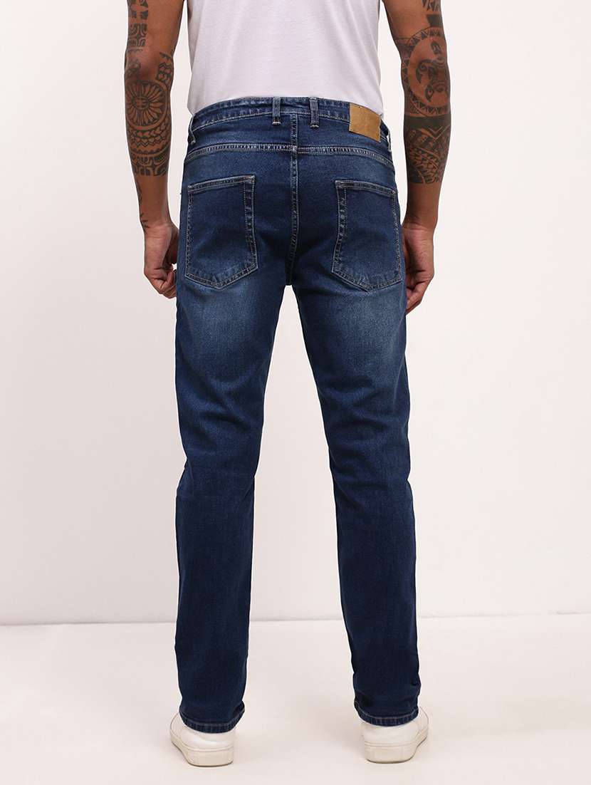 men blue low rise full length jean - 21696149 -  Standard Image - 3