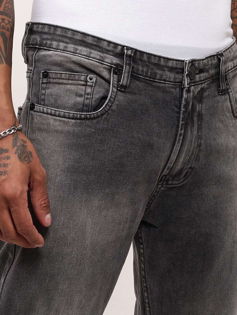 men grey low rise full length jean - 21696150 -  Standard Image - 5