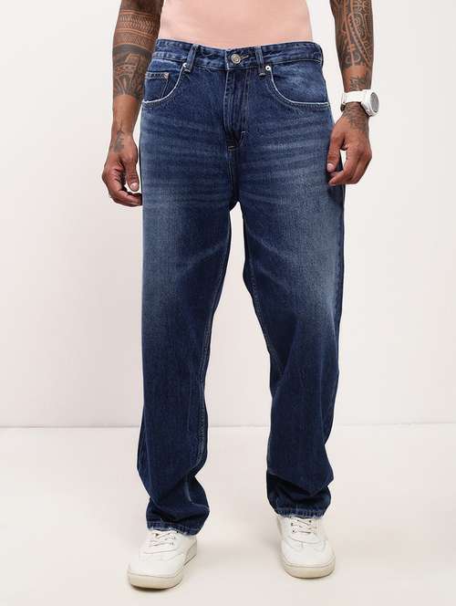men blue low rise full length jean - 21696151 -  Standard Image - 0
