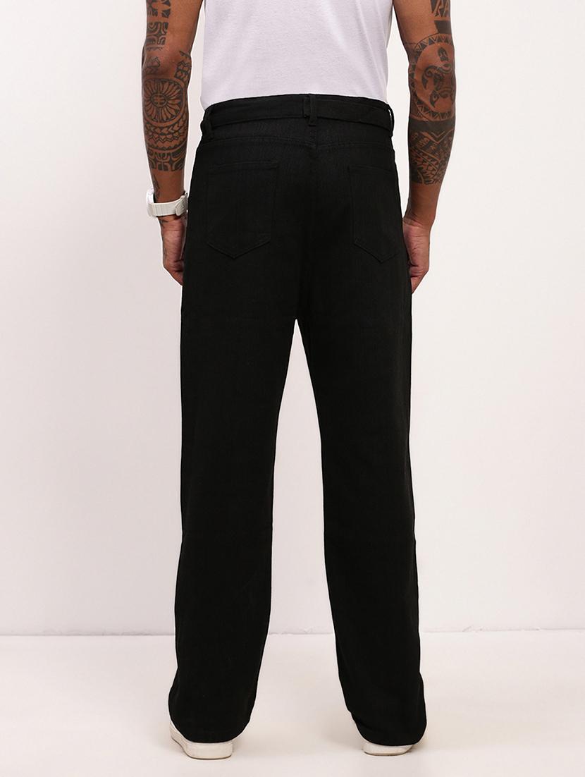 men black low rise full length jean - 21696152 - Standard Image - 3