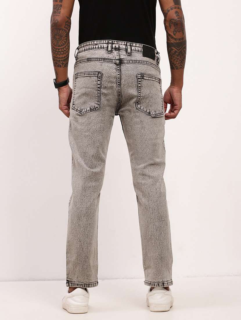 men grey low rise full length jean - 21696153 -  Standard Image - 3
