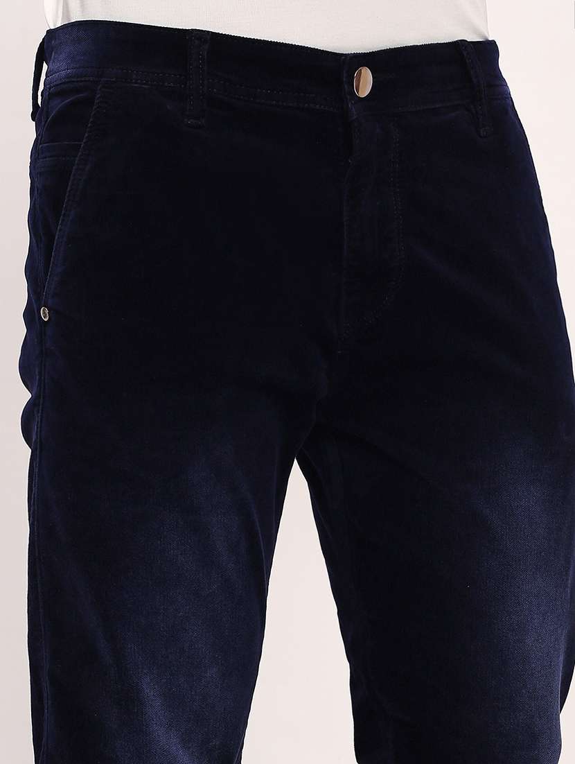 men navy blue low rise full length jean - 21696154 -  Standard Image - 5