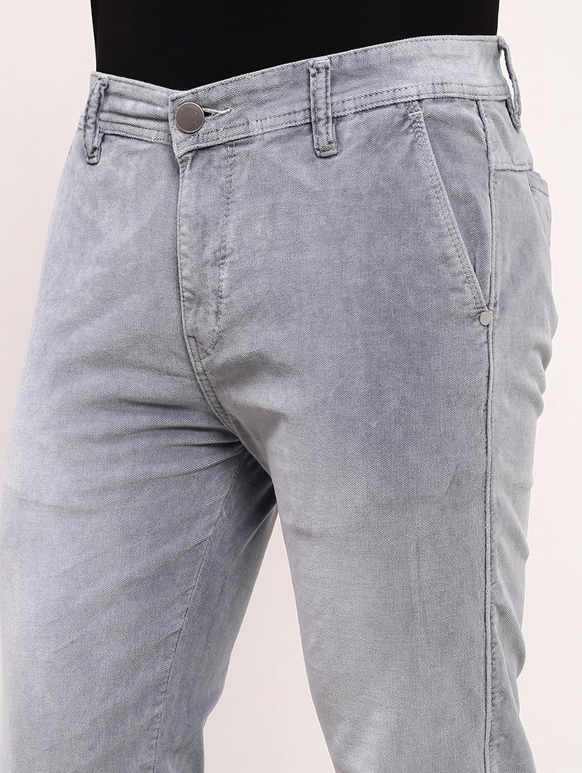 men grey low rise full length jean - 21696155 - Standard Image - 5