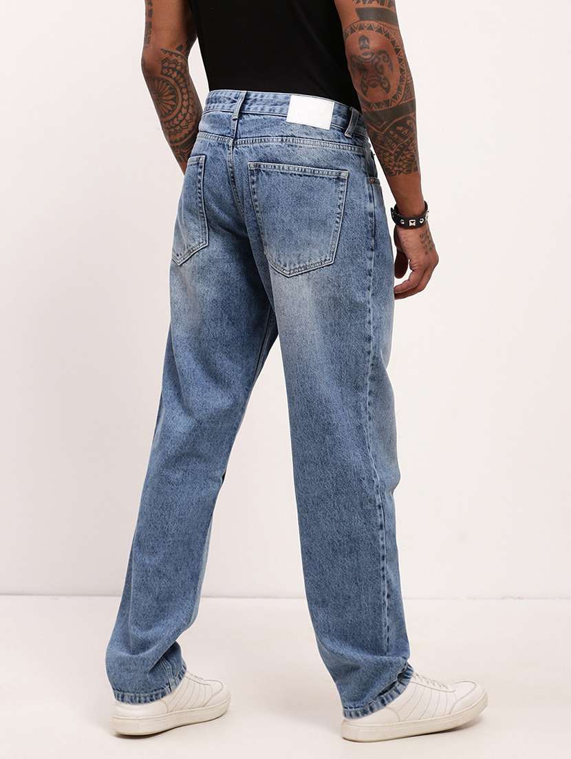 men blue low rise full length jean - 21696157 -  Standard Image - 3