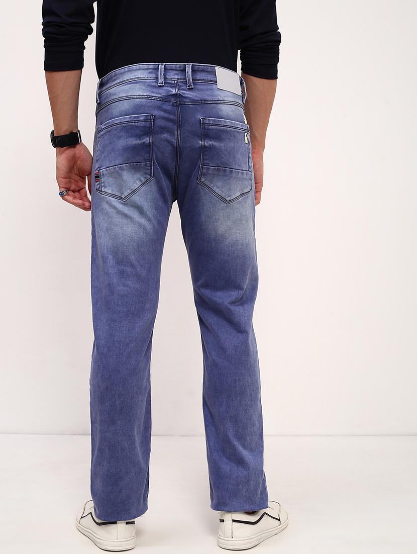 men blue low rise full length jean - 21696161 - Standard Image - 3