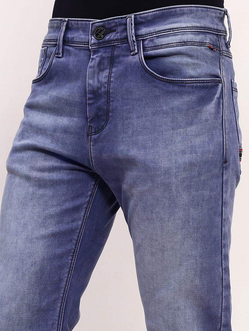 men blue low rise full length jean - 21696161 - Standard Image - 5