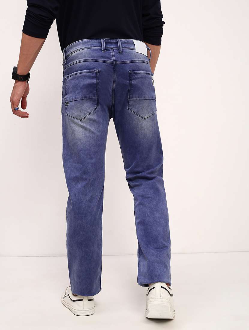 men blue low rise full length jean - 21696166 -  Standard Image - 3