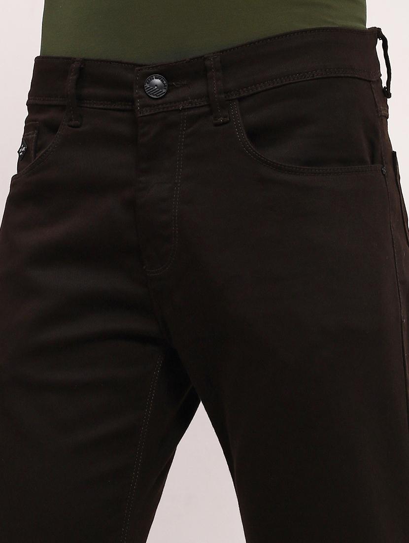 men navy blue low rise full length jean - 21696169 - Standard Image - 5