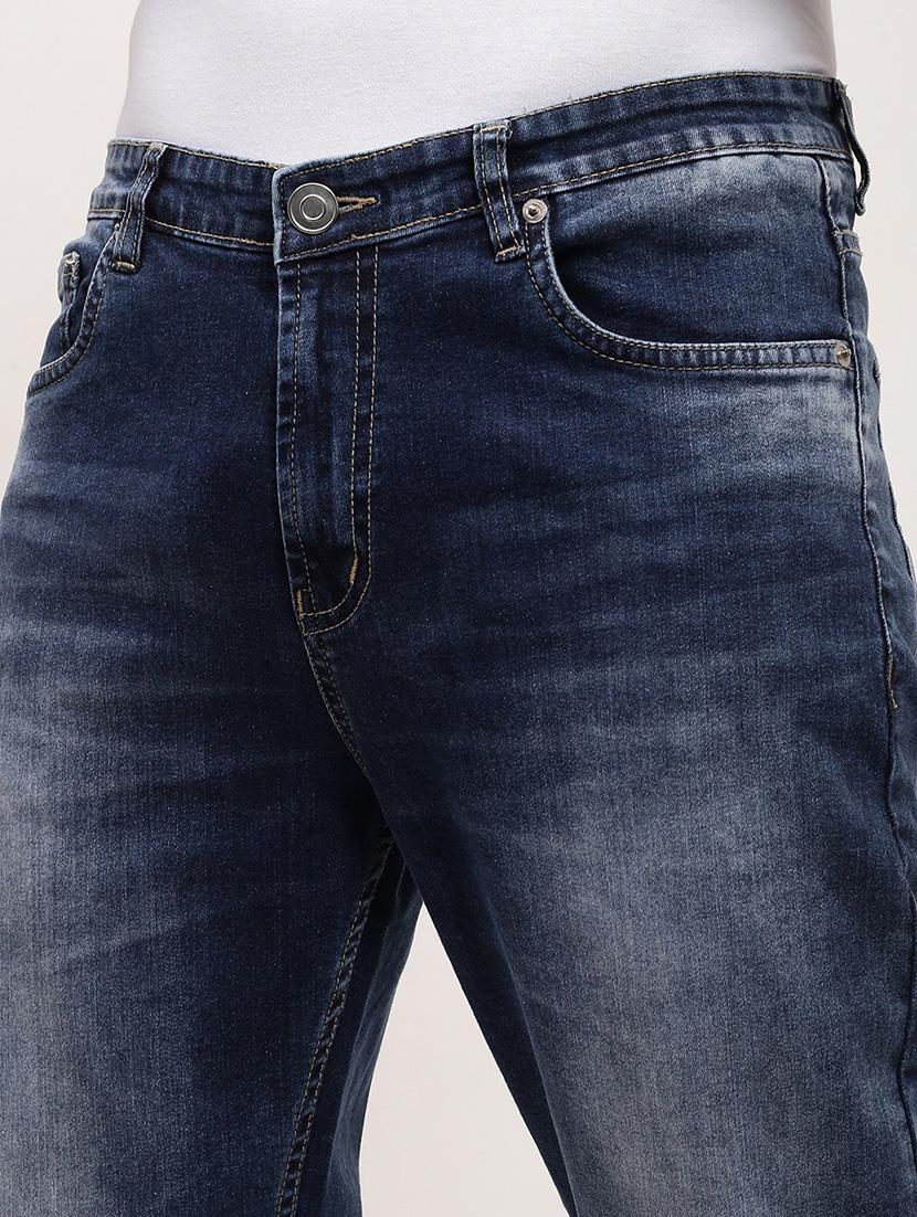 men blue low rise full length jean - 21696177 - Standard Image - 5