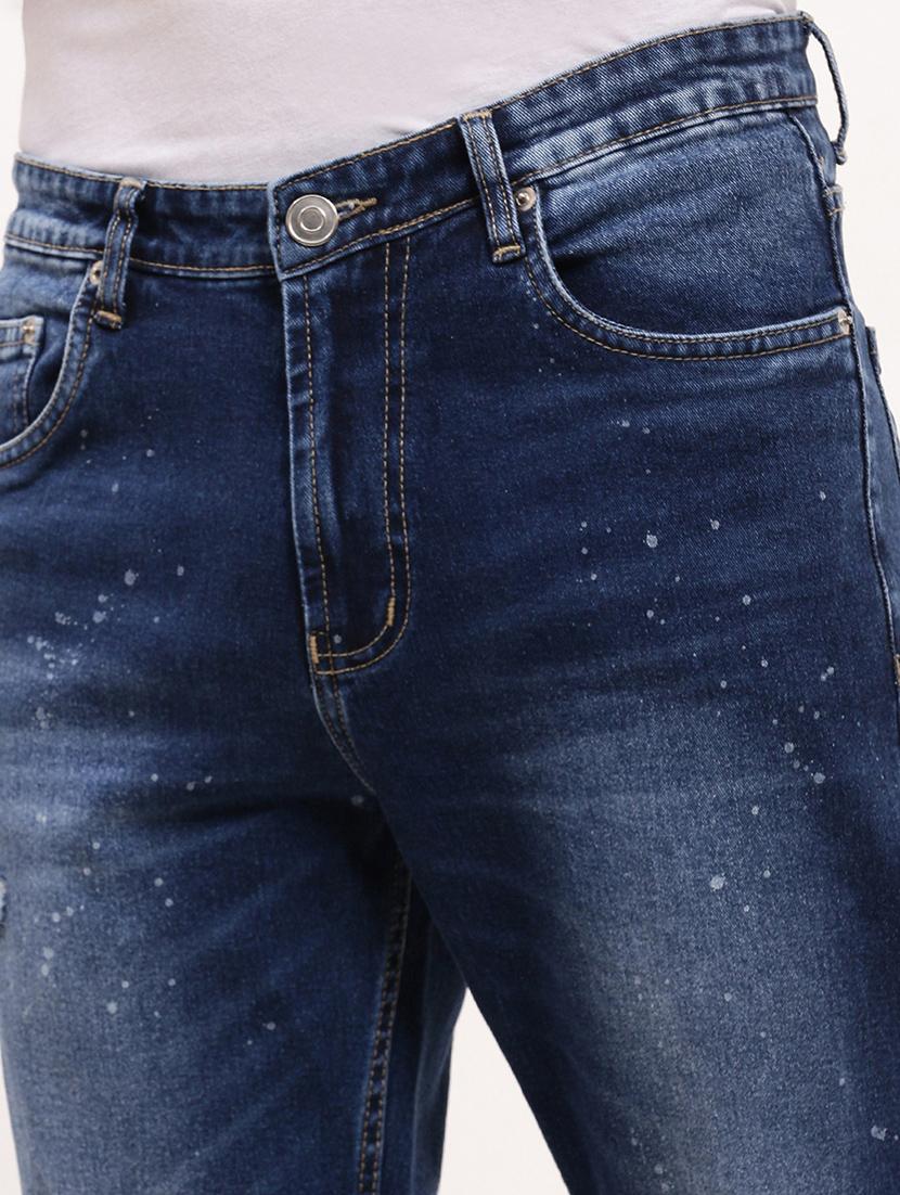 men blue low rise full length jean - 21696189 - Standard Image - 5