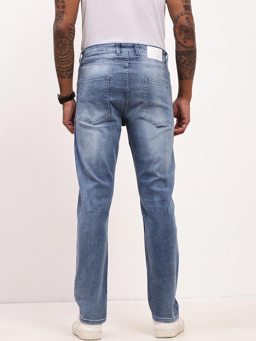 men blue low rise full length jean - 21696192 - Standard Image - 3
