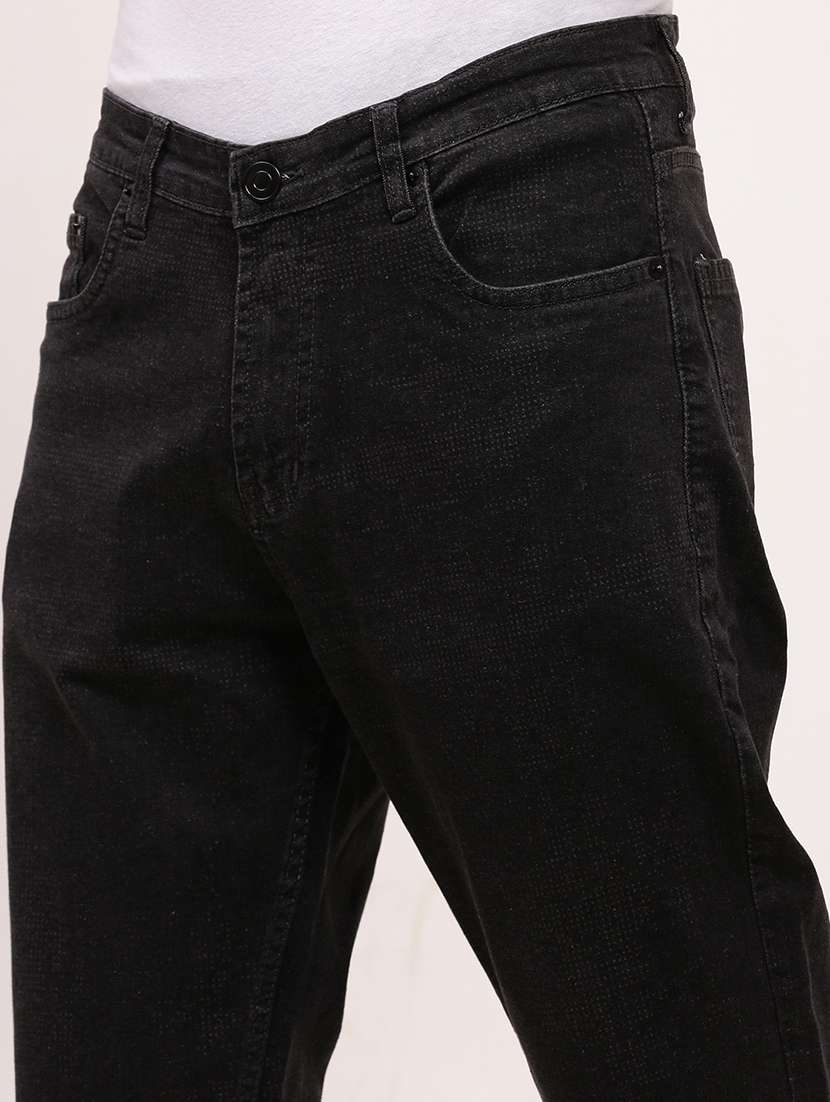 men charcoal low rise full length jean - 21696195 -  Standard Image - 5