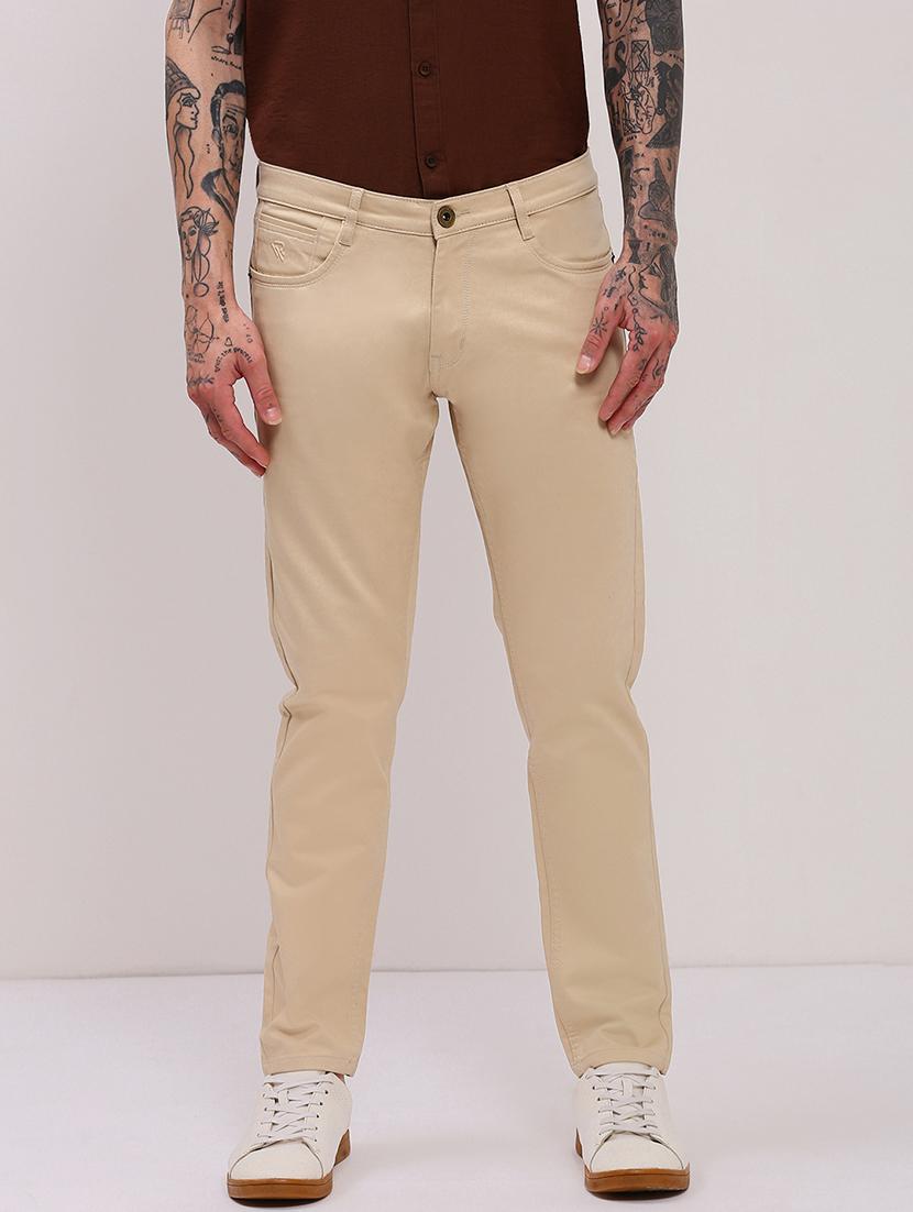 men beige low rise full length jean - 21696206 - Zoom Image - 0