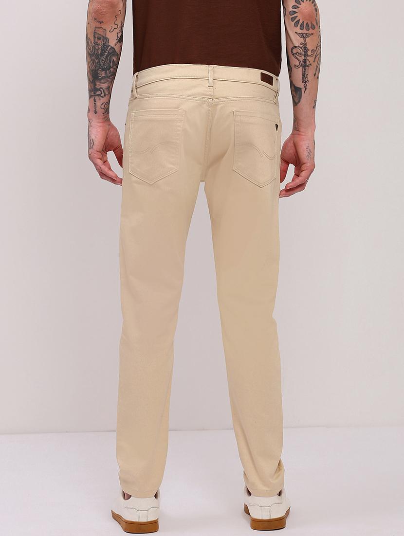 men beige low rise full length jean - 21696206 - Standard Image - 3