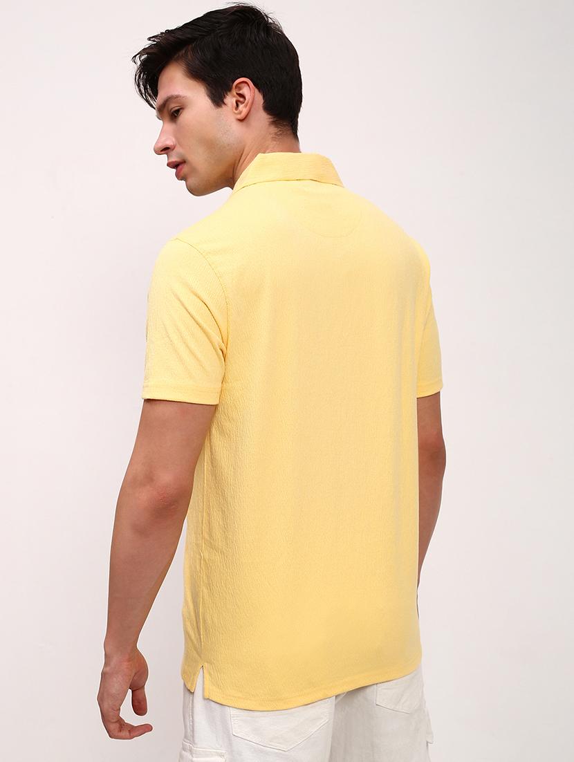 men solid short sleeve polo t-shirt - 21696228 - Standard Image - 3