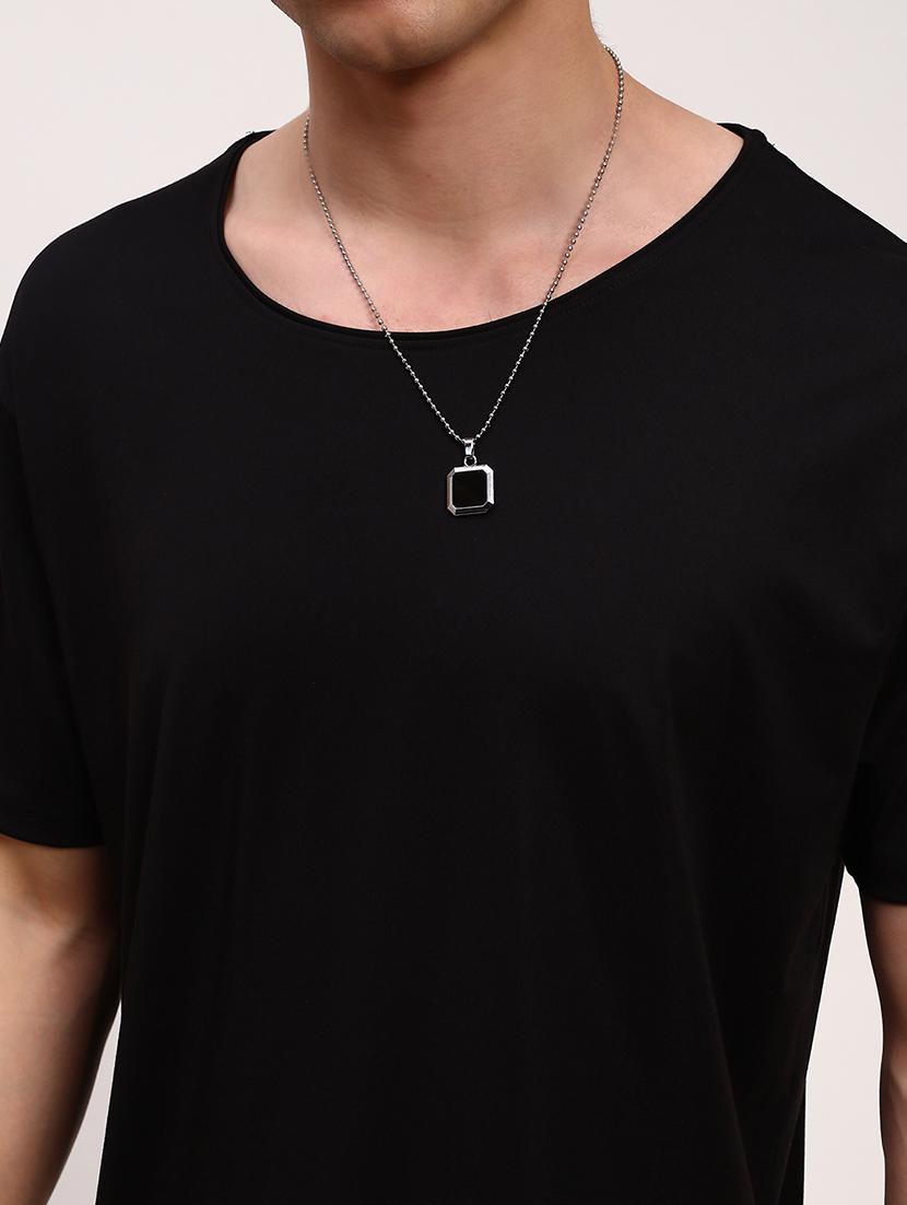 men solid short sleeve regular fit t-shirt - 21696277 - Standard Image - 5