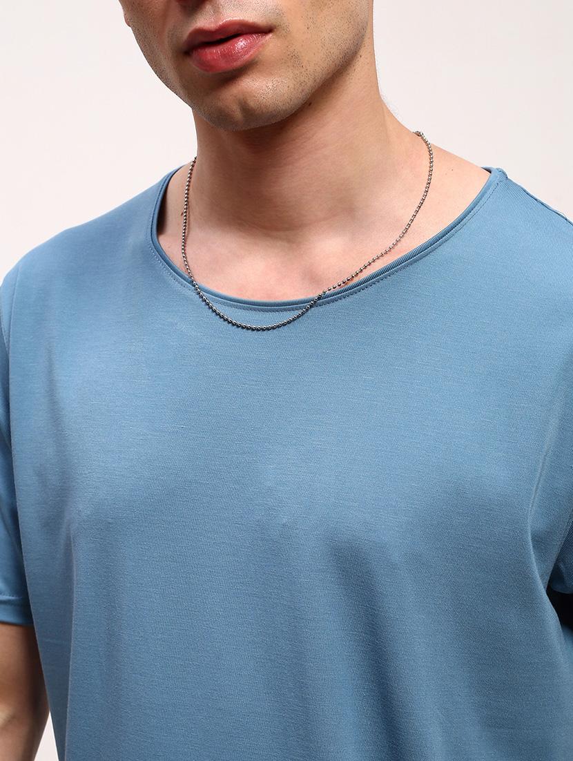 men solid short sleeve regular fit t-shirt - 21696278 - Standard Image - 5