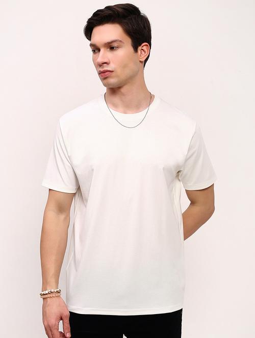 men solid short sleeve regular fit t-shirt - 21696282 - Standard Image - 0