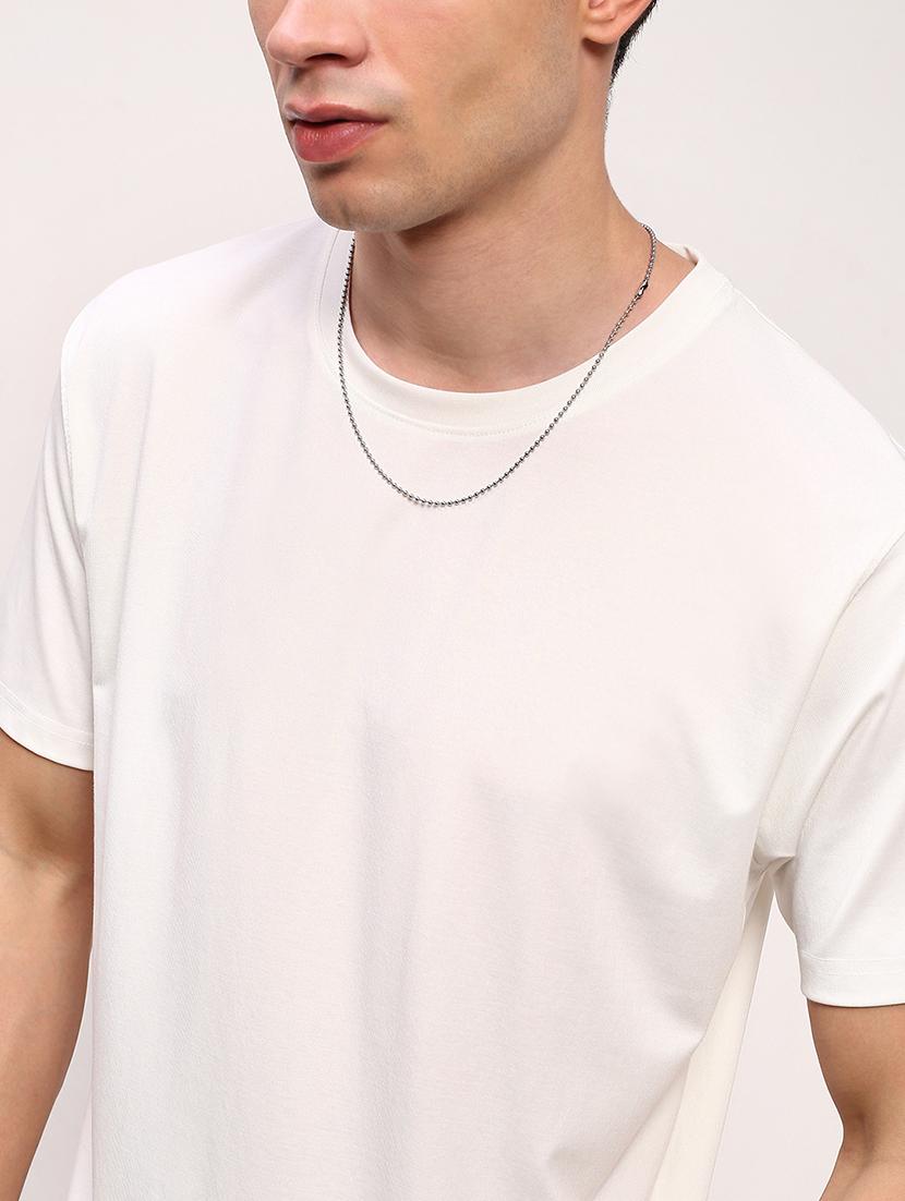 men solid short sleeve regular fit t-shirt - 21696282 - Standard Image - 5