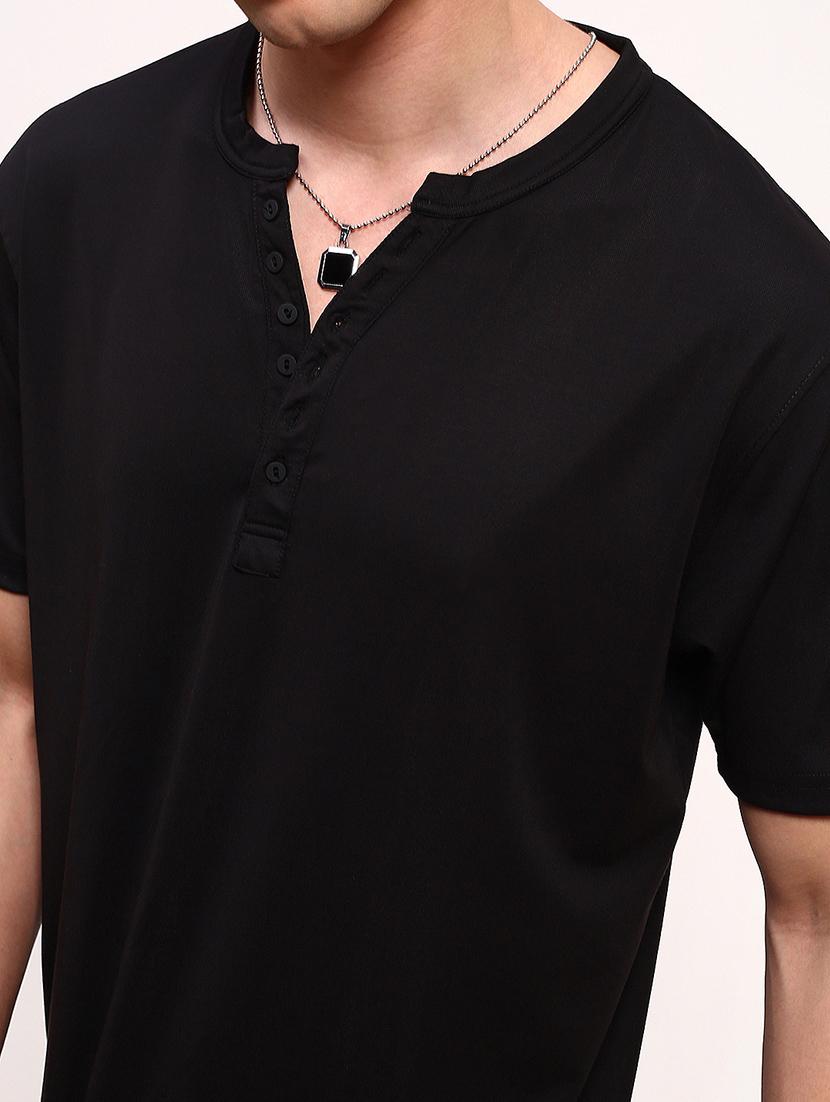 men solid short sleeve regular fit t-shirt - 21696285 - Standard Image - 5