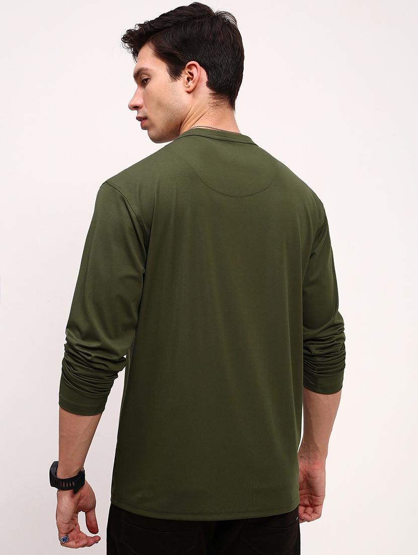 men solid long sleeve regular fit t-shirt - 21696286 - Standard Image - 3