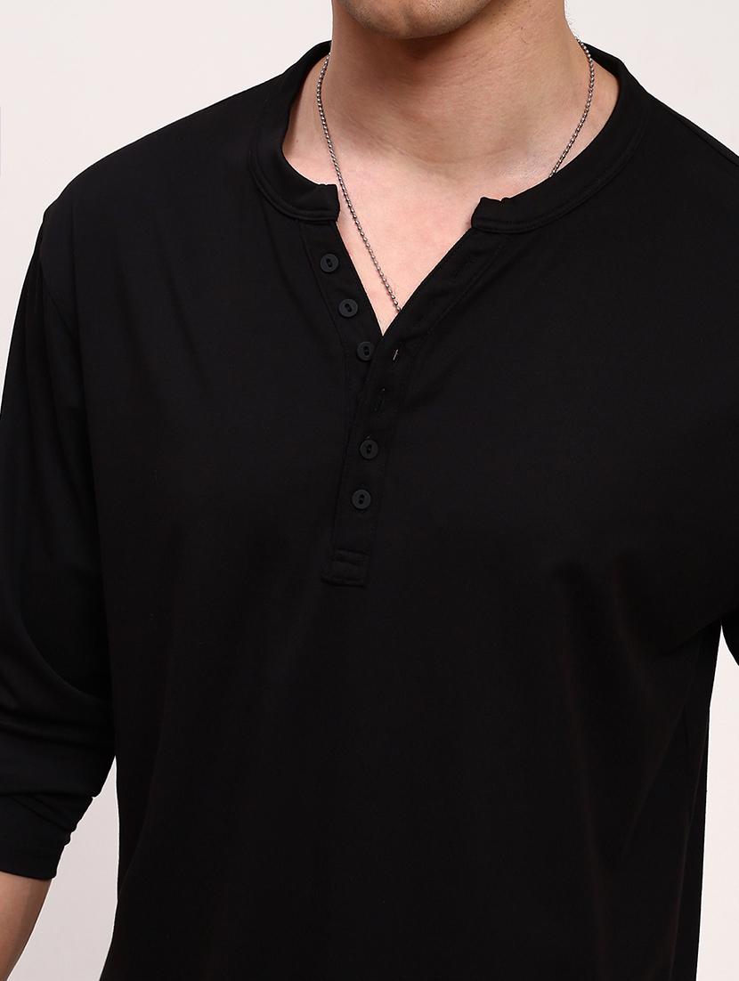 men solid long sleeve regular fit t-shirt - 21696287 - Standard Image - 5