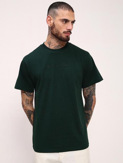men solid short sleeve regular fit t-shirt - 21696295 -  Standard Image - 0