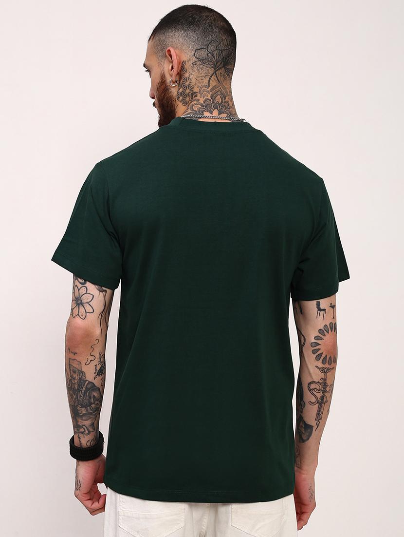 men solid short sleeve regular fit t-shirt - 21696295 - Standard Image - 3