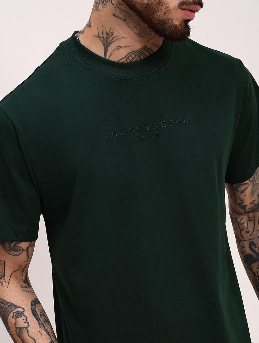 men solid short sleeve regular fit t-shirt - 21696295 - Standard Image - 5