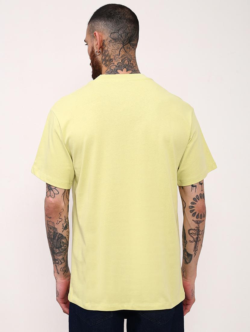 men solid short sleeve regular fit t-shirt - 21696296 - Standard Image - 3