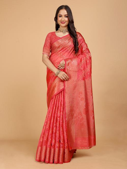 women self design banarasi saree - 21696580 - Standard Image - 0