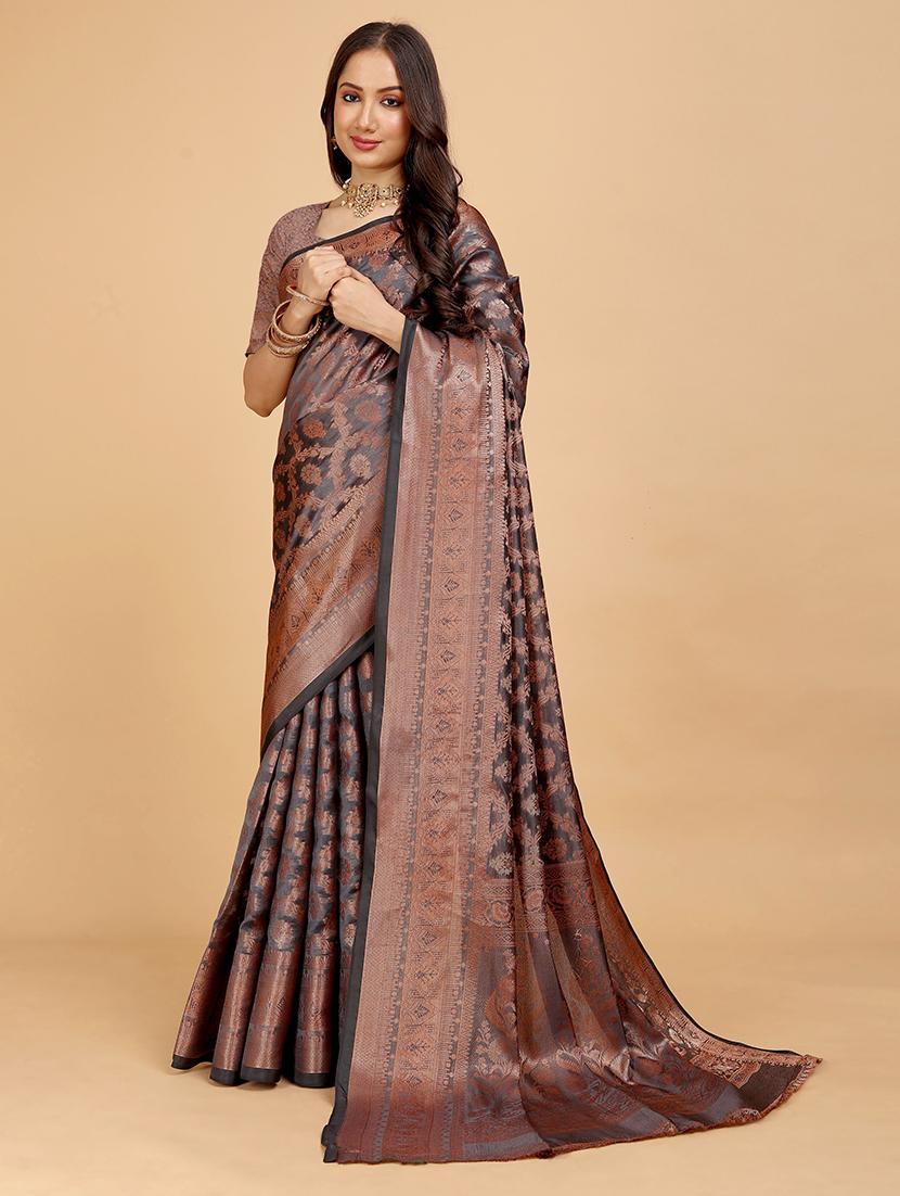 women self design banarasi saree - 21696583 - Zoom Image - 0