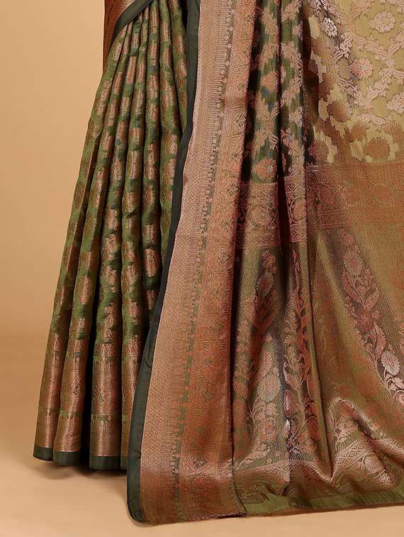 women self design banarasi saree - 21696584 - Standard Image - 3