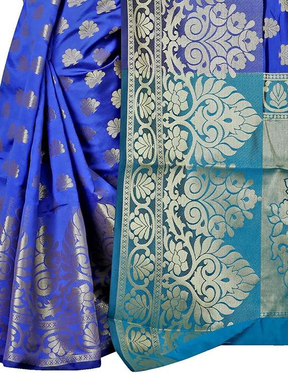 women self design kanjivaram saree - 21696604 -  Standard Image - 3