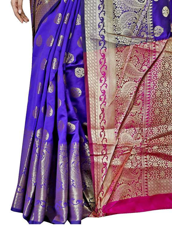women self design banarasi saree - 21696643 - Standard Image - 3