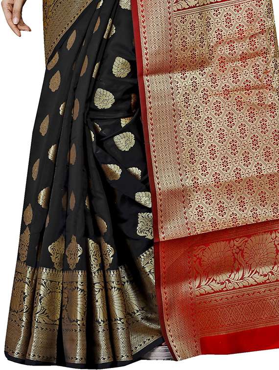 women self design banarasi saree - 21696670 -  Standard Image - 3