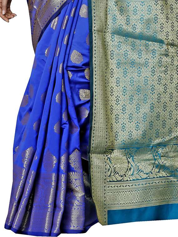 women self design banarasi saree - 21696672 -  Standard Image - 3