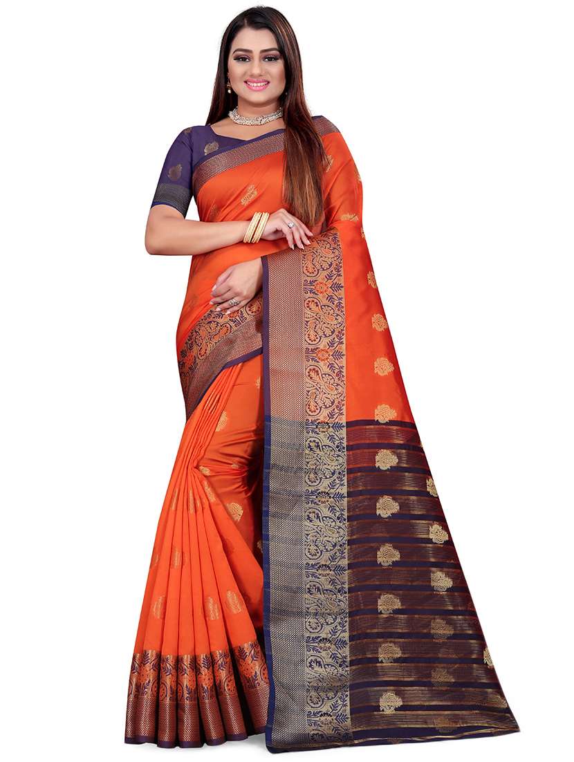 women self designed bordered saree