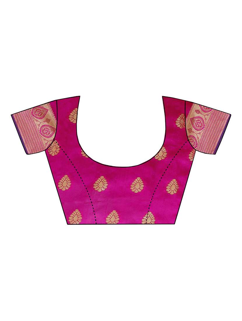 women self design banarasi saree - 21696834 -  Standard Image - 3