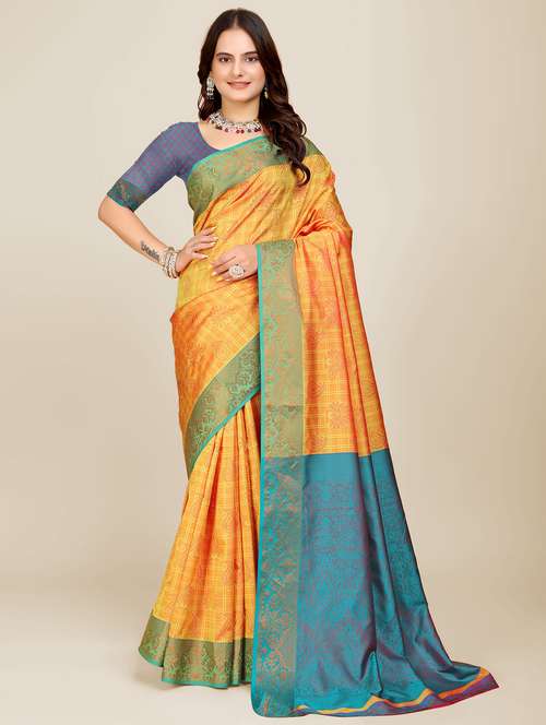 women self design banarasi saree - 21696861 - Standard Image - 0