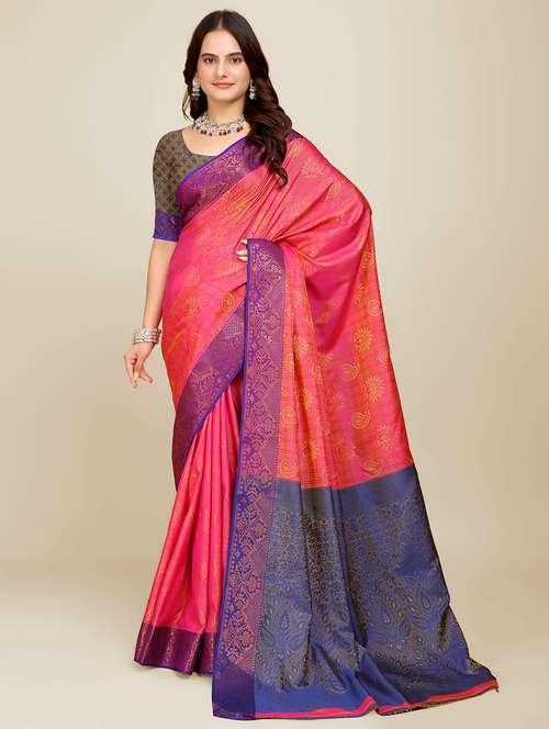 women self design banarasi saree - 21696862 - Standard Image - 0